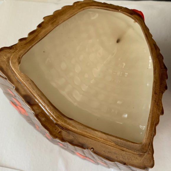 VTG Art Studio Ceramic Turkey Cookie Jar Fall Autumn Thanksgiving Decor w/Lid - Picture 7 of 8